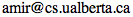 Reverse rima and add @cs, then a dot and then ualberta and then dot ca!
